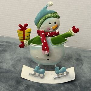Snowman Holiday Decor Metal Christmas